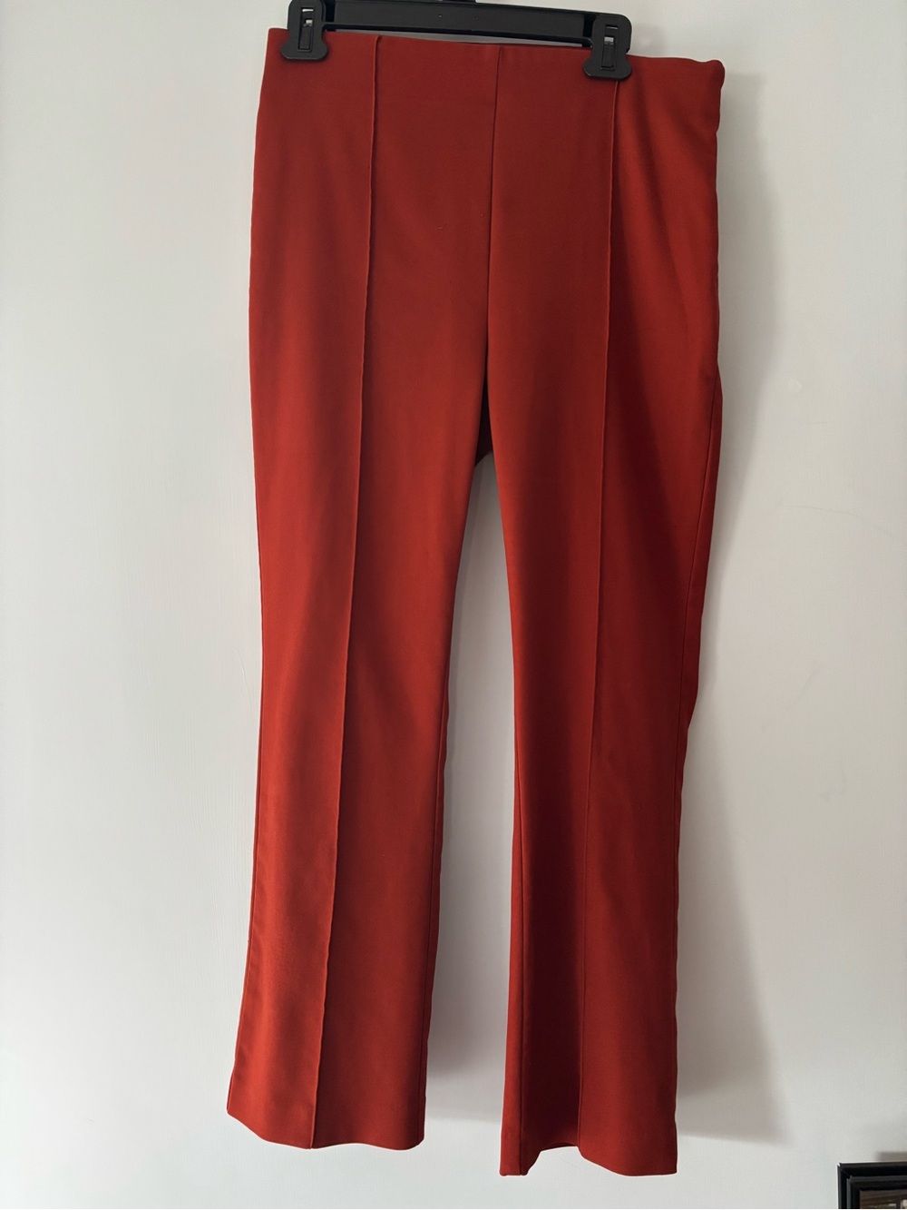 Women's Rust Red Tailored Pants
